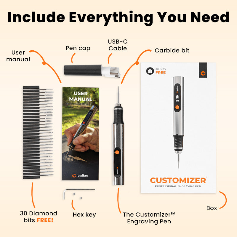 The Original Customizer™ Engraving pen.