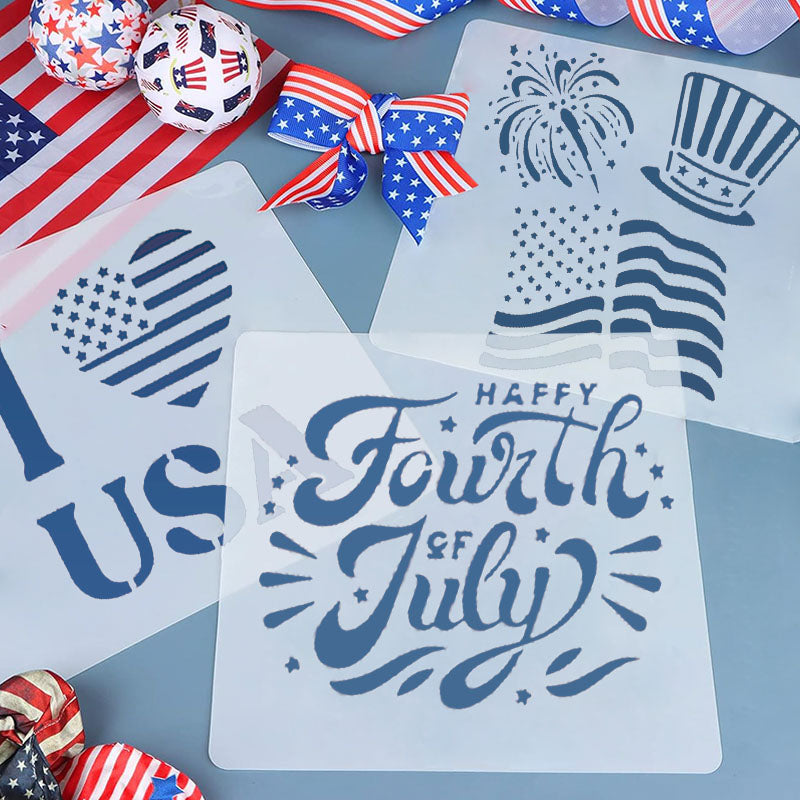 Patriot's Pride Stencil Pack