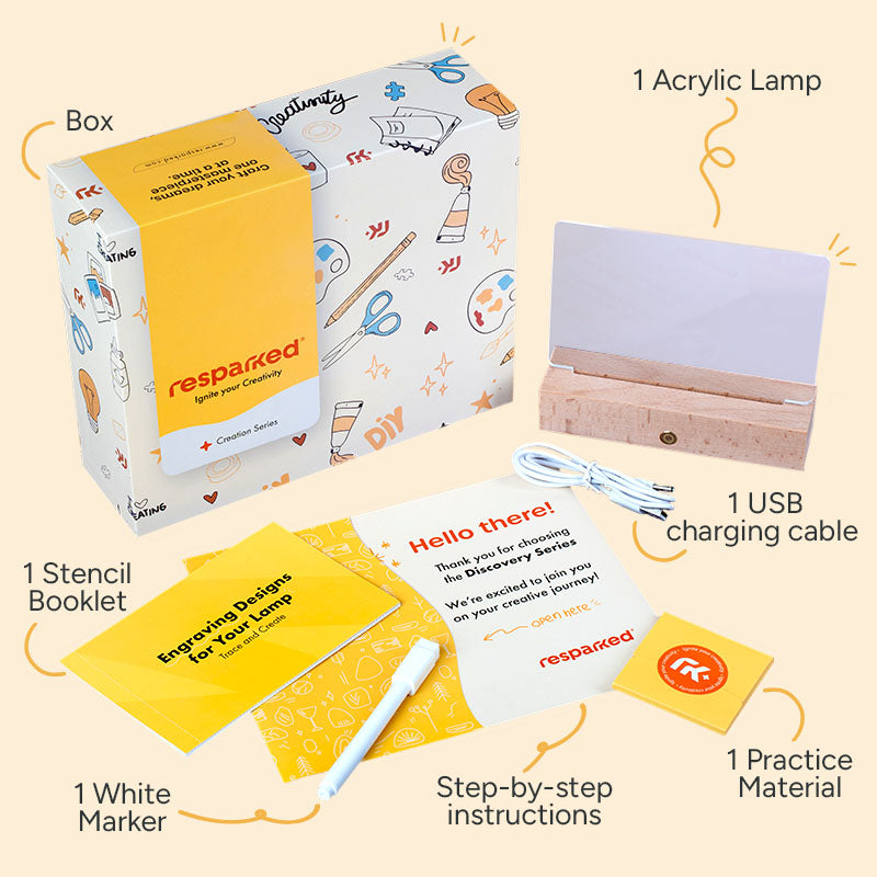 Project Kit: Engrave an Acrylic Lamp